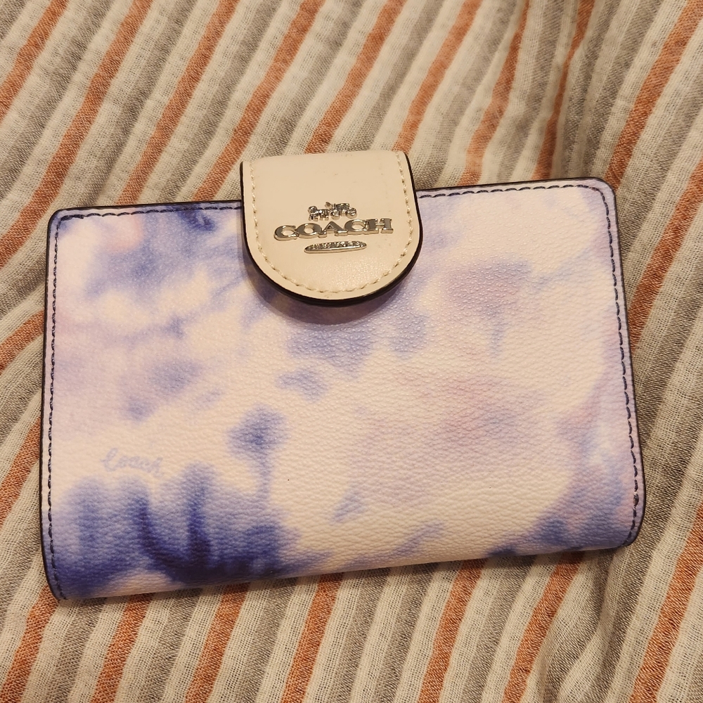 EUC Coach Tie Dye Wallet
